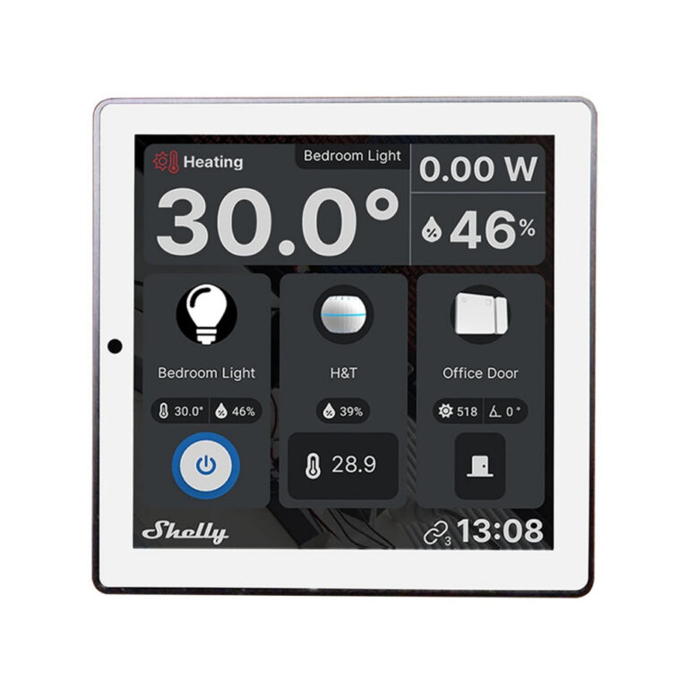 Seina juhtpaneel Shelly Wall Display (valge)